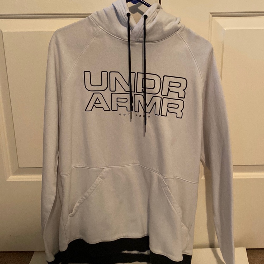 Under Armour White XL Hoodie